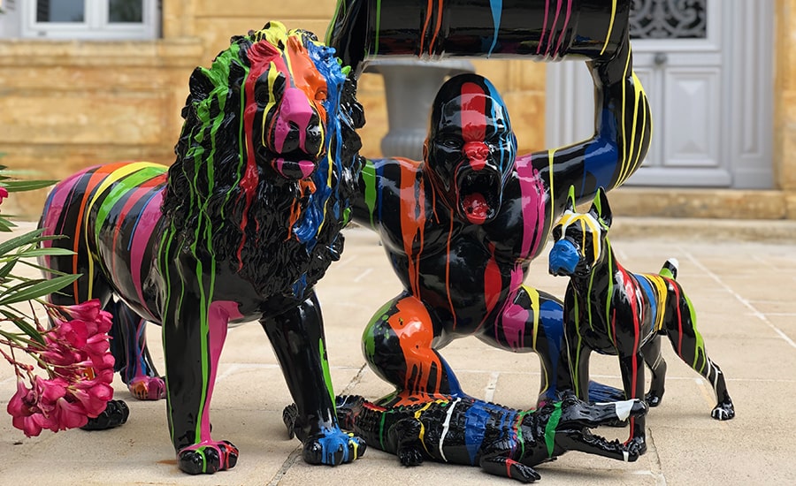 Be-Arts, créateur français de statues d’animaux en résine de haute qualité