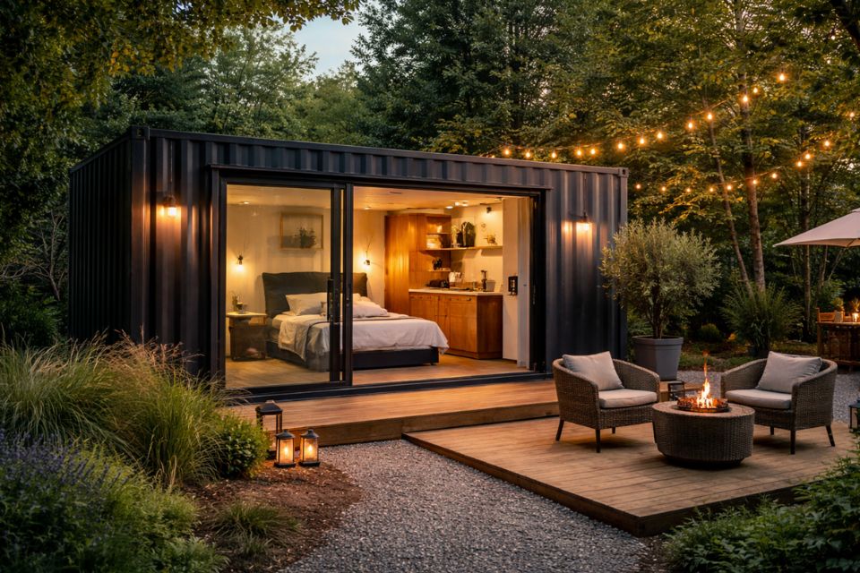 container Airbnb : une idée rentable au service de l’expérience !