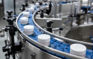 Convoyeur cosmétique : comment sécuriser le transport des flacons pots et emballages ?