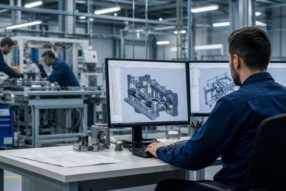 Le rôle d'un bureau d’études mécaniques dans l’industrialisation d’un équipement sur mesure
