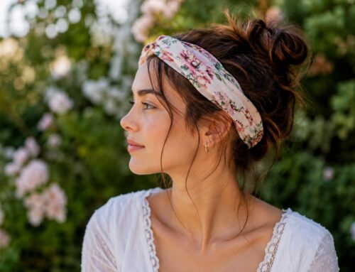 Le bandeau fleuri pour femme : une idée coiffure pleine de douceur !