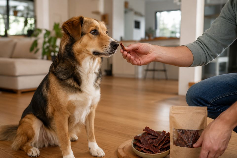 Quand donner de la viande séchée à un chien ?